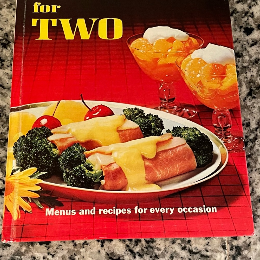 Cooking For Two Cookbook - 1968
